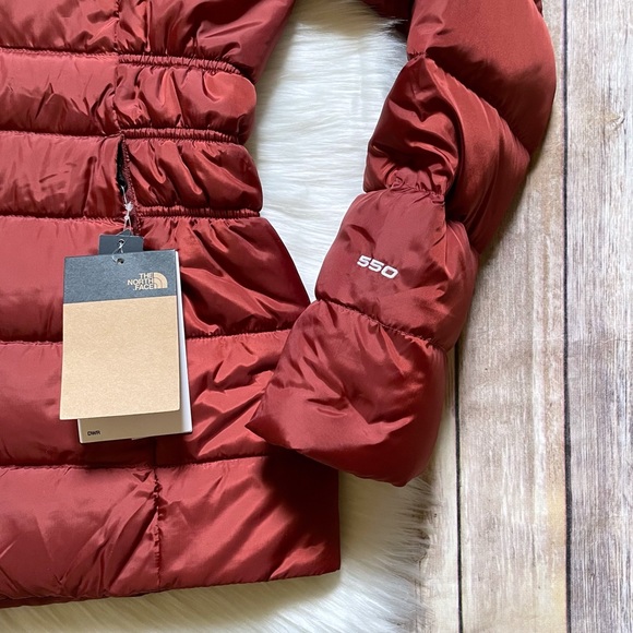 The North Face Women’s Gotham Down Jacket II In Brick House Red - Picture 4 of 9